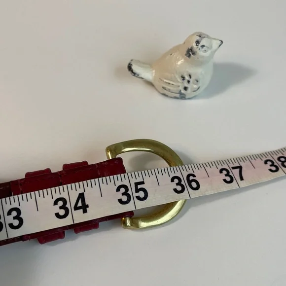 COACH Vintage Leather Belt Size M - Picture 11 of 11